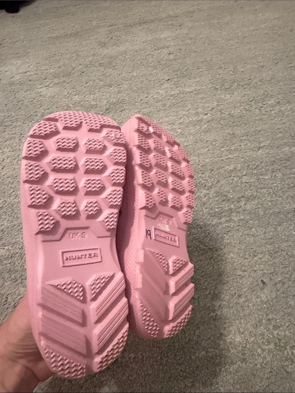 Hunter Kids Pink Slip-On Vented Water Shoes